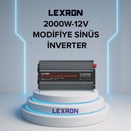 Lexron 2000W 12v Modifiye Sinüs İnverter Lexron 2000W 12v Modifiye Sinüs İnverter